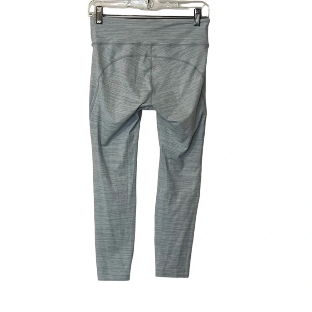 Outdoor Voices Techsweat High Rise 7/8 Flex Leggings Baby Blue M Cropped